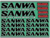 DECAL SANWA-BLACK *JPN-2009